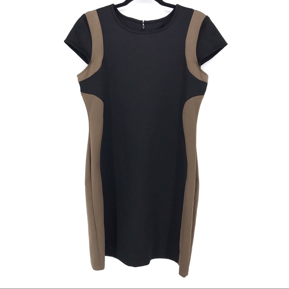 Ronni Nicole Color Block Sheath Dress